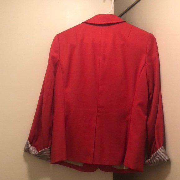 Banana Republic Coral/Orange Blazer - Picture 7 of 9